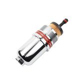 Oil Filter Cap Lid Cover Compatible with Ford Fusion/F-150 2.7L V6/EcoBoost Replaces# FT4Z6A832C FT4Z-6A832-C Aluminum Housing